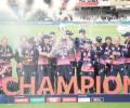 PIX: England edge India by 9 runs to win Women's World Cup in thrilling finish