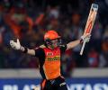 Warner's stock continues to rise as IPL play-offs loom