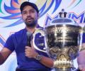 Winning the IPL thrice a 'big achievement' for Rohit