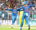 PHOTOS: Kuldeep 'tricks' as India down Aus by 50 runs, lead series 2-0