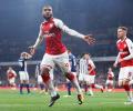 Arsenal's record signing Lacazette strikes twice to see off West Brom