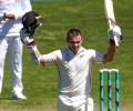 Latham's record double ton puts NZ in control