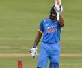 Dhawan first Indian to score ton in 100th ODI