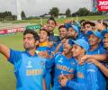 PHOTOS U-19 World Cup: India hammer Zimbabwe to top Group B