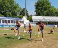 India shorten practice match citing 'heatwave' in England