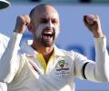 Lyon charged by ICC for AB de Villiers send-off