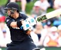 Big-hitting Taylor gives NZ thrilling win over England