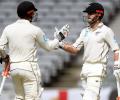 Williamson ton swells New Zealand's lead on rain-hit Day 2