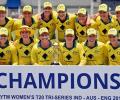 Lanning's blast powers Australia to T20 tri-series title