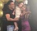 PIX: Dhoni celebrates wife's birthday in style