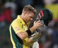 Warner walked off field in club game after being 'abused': wife