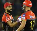 PHOTOS: Kohli, De Villiers help RCB end losing run