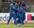 PHOTOS: Clinical India thrash Windies to level series