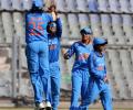 PIX: India women outclass England to seal ODI series