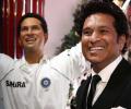 Sachin Tendulkar meets... Sachin Tendulkar!