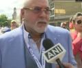 Spotted! Vijay Mallya at India vs Australia match