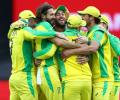 PICS: Australia quell Pakistan resistance after Warner ton