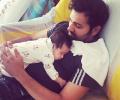 Rohit Sharma's daughter gets a baby rhino named after her