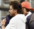 KKR win keeps grin on boss man Shah Rukh Khan's face