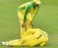 Australia's Khawaja suffers injury scare ahead of World Cup