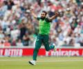 Tahir first spinner to bowl first over in World Cup match