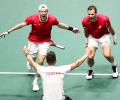 Davis Cup PIX: Canada down Australia to enter semis