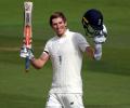 England's Crawley realises dream with debut Test ton