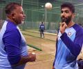 PIX: Fit-again Bumrah hits his straps in practice session