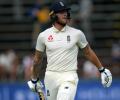 Stokes in foul-mouthed altercation with spectator