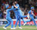 Rohit credits Shami for Super Over win over Kiwis