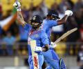 PHOTOS: Super Over agony continues for NZ as India clinch win