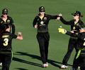 Aus women beat White Ferns to win first T20