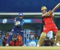 PICS: Harshal, AB earn Bangalore last-ball win over Mumbai