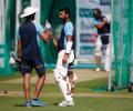 India Trains at Lord's