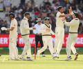 Australia put one hand on Ashes after England collapse