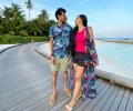 Yuzi and Dhanashree's Maldives vacation