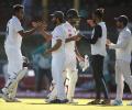 PIX: India bat through final day to snatch draw at SCG