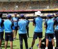 Team India hit the nets in Brisbane