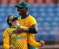 Sensational Shamsi leads SA to T20 series win v WI