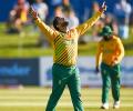 Shamsi puts Ireland in a spin as SA win first Twenty20