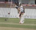 PIX: India's batsmen get centre wicket practice in Durham