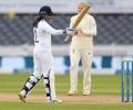 PIX: Sneh Rana stars as India draw one-off England Test