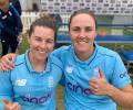 1st ODI: Sciver, Beaumont power England to easy win over India