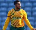 Shamsi shines as South Africa down WI in 3rd T20