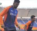 SEE: Team India sweat it out in the nets ahead of 1st T20I