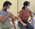 Pujara, wife get COVID-19 vaccine jab