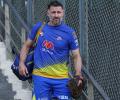 Finally, CSK batting coach Hussey leaves for home