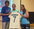 'Loving this already': Harmanpreet on donning India Test jersey