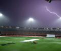 PICS: India vs Aus women's Pink Ball Test, Day 2