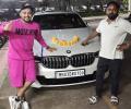 Prithvi Shaw gets his hands on BMW